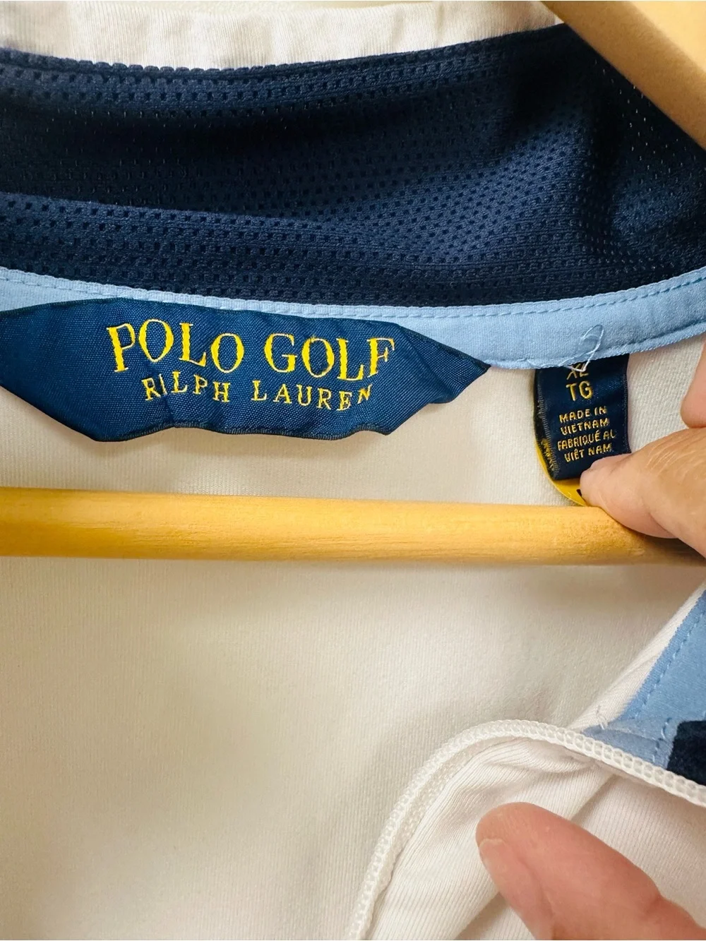 Polo by Ralph Lauren Light Grey Quarter-Zip Long Sleeve Pullover